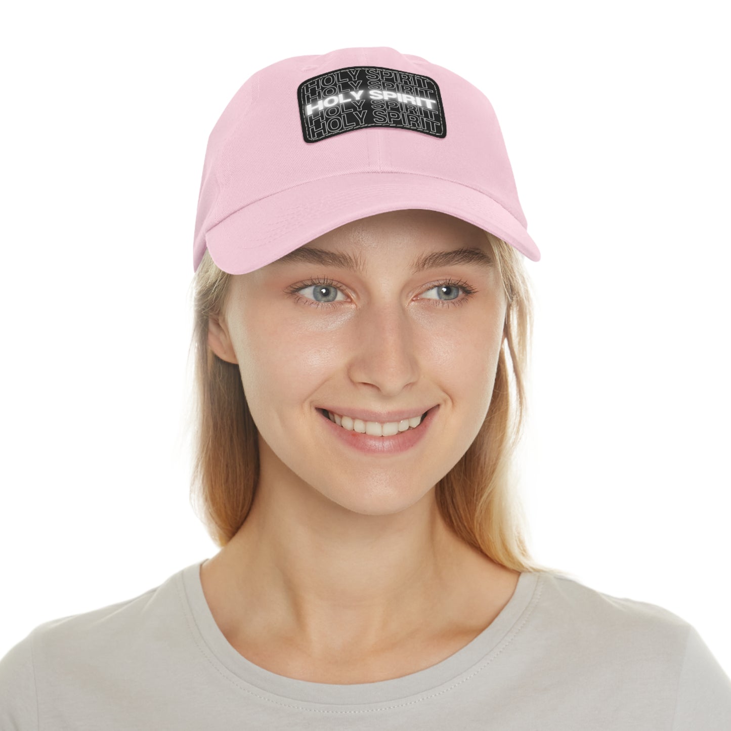 Holy Spirit Leather Patch Hat