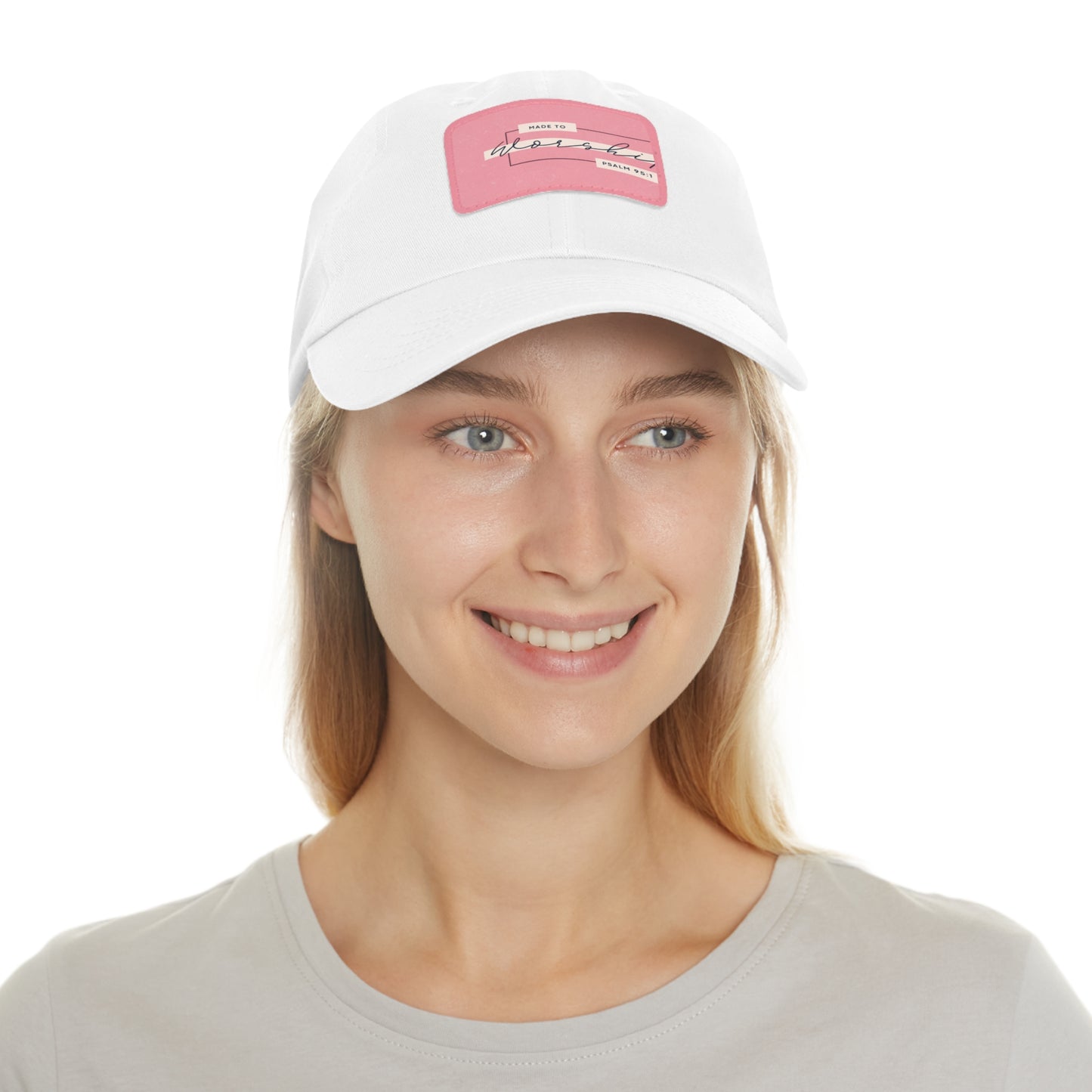 Made To Worship Leather Patch Hat