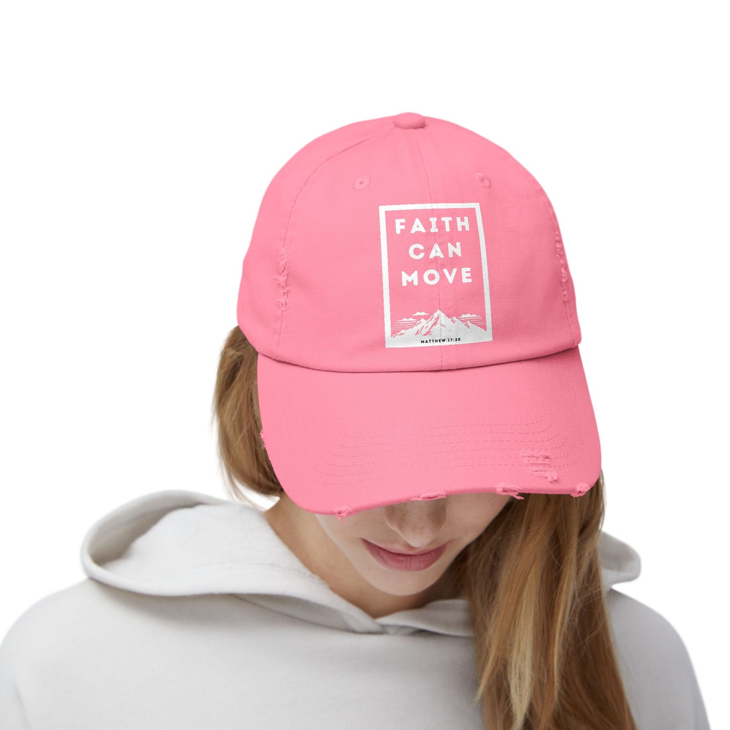 Move Mountains Distressed Cap