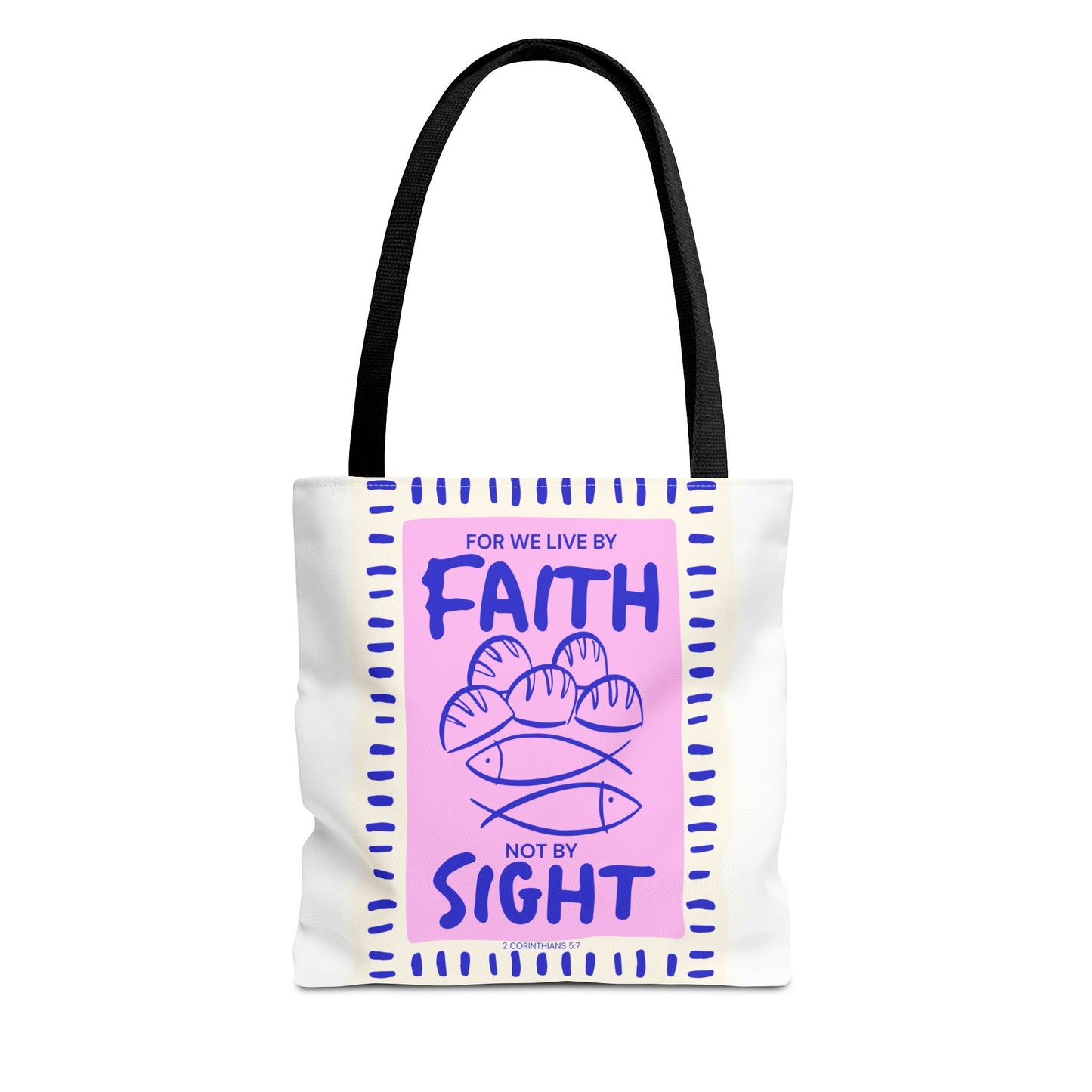 Live By Faith Tote Bag