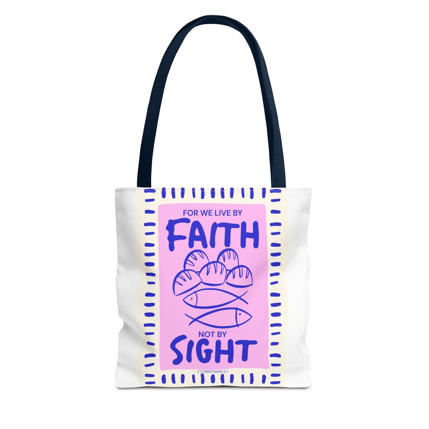 Live By Faith Tote Bag