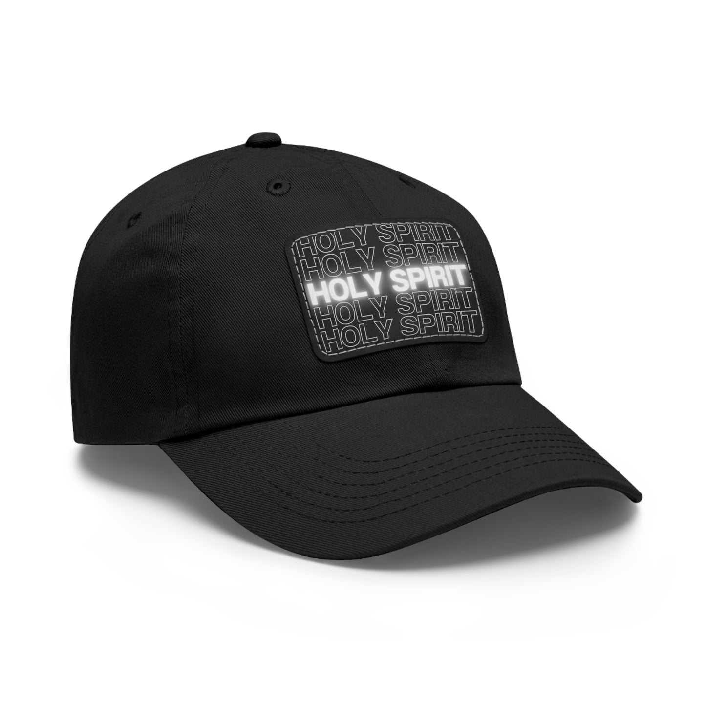 Holy Spirit Leather Patch Hat