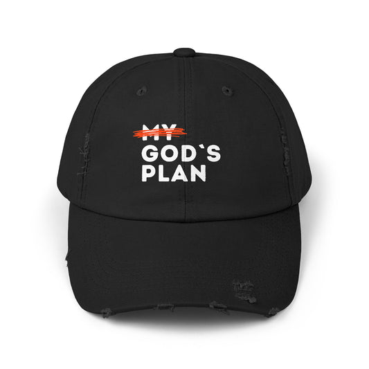 God's Plan Distressed Cap