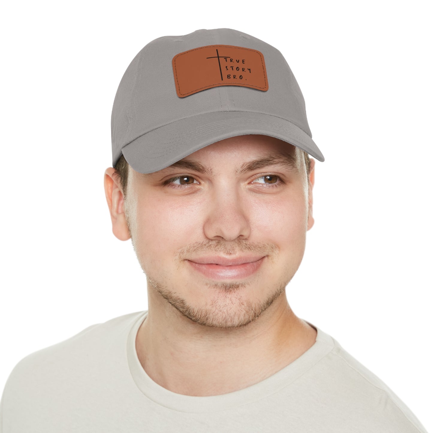 True Story Bro Leather Patch Hat