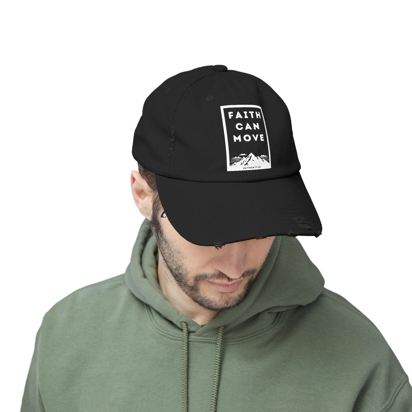 Move Mountains Distressed Cap