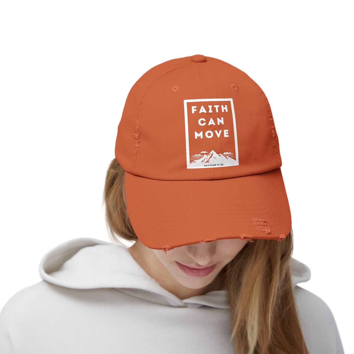 Move Mountains Distressed Cap