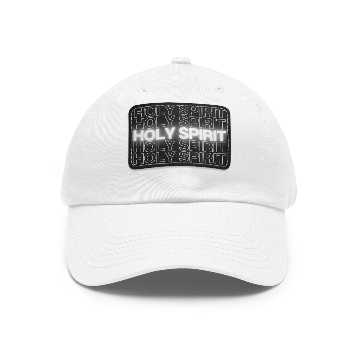 Holy Spirit Leather Patch Hat