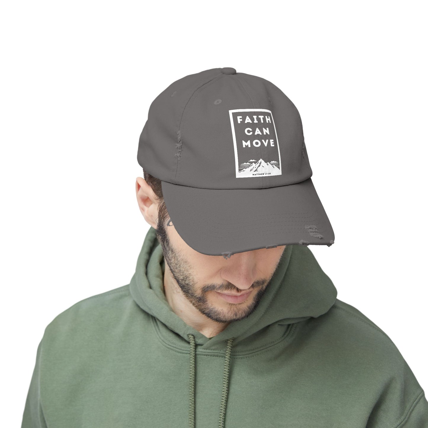 Move Mountains Distressed Cap