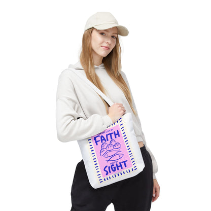 Live By Faith Tote Bag