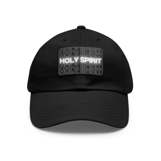 Holy Spirit Leather Patch Hat
