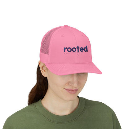 Rooted In Christ Trucker Hat