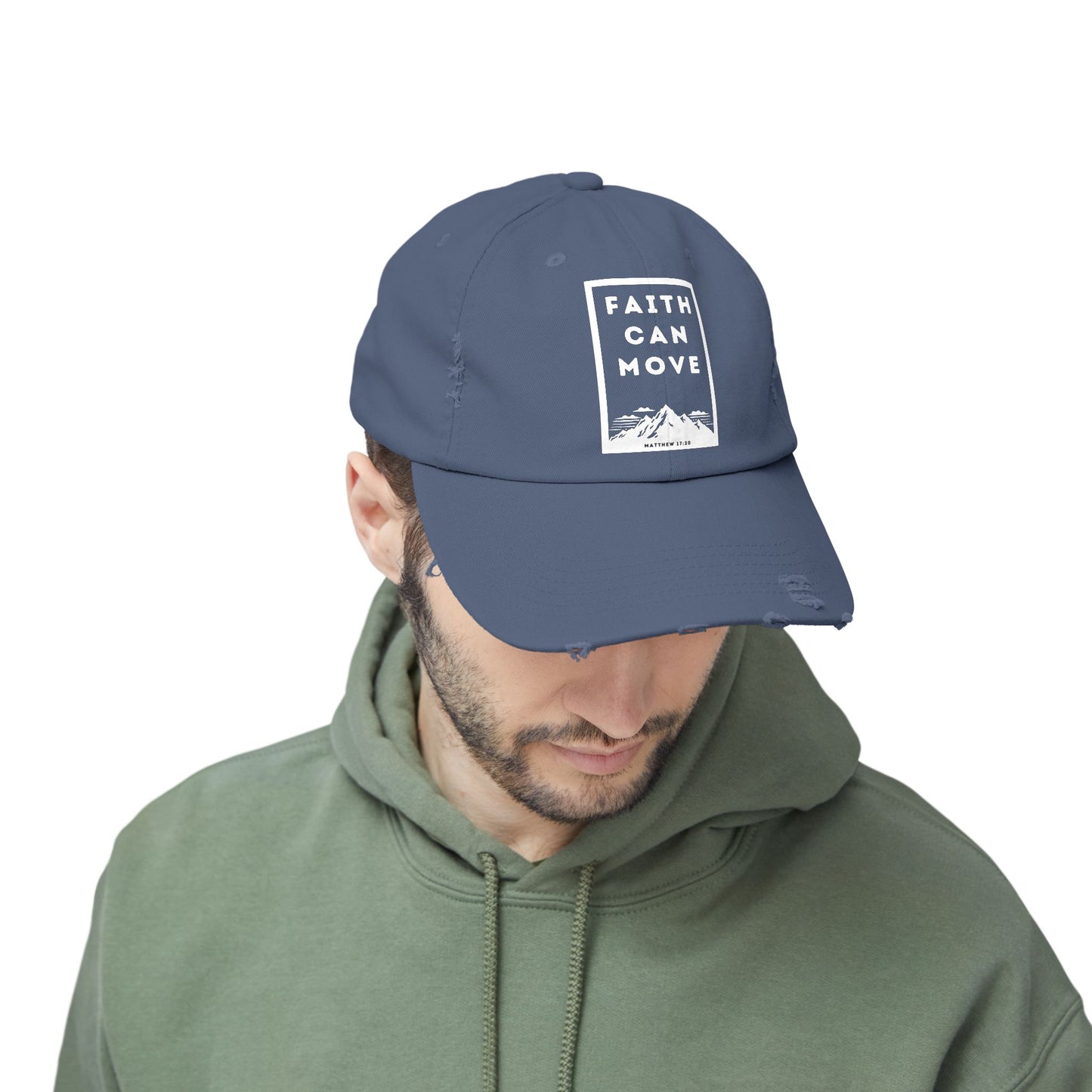 Move Mountains Distressed Cap