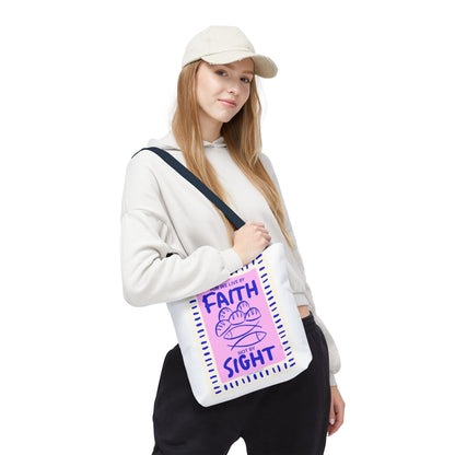 Live By Faith Tote Bag