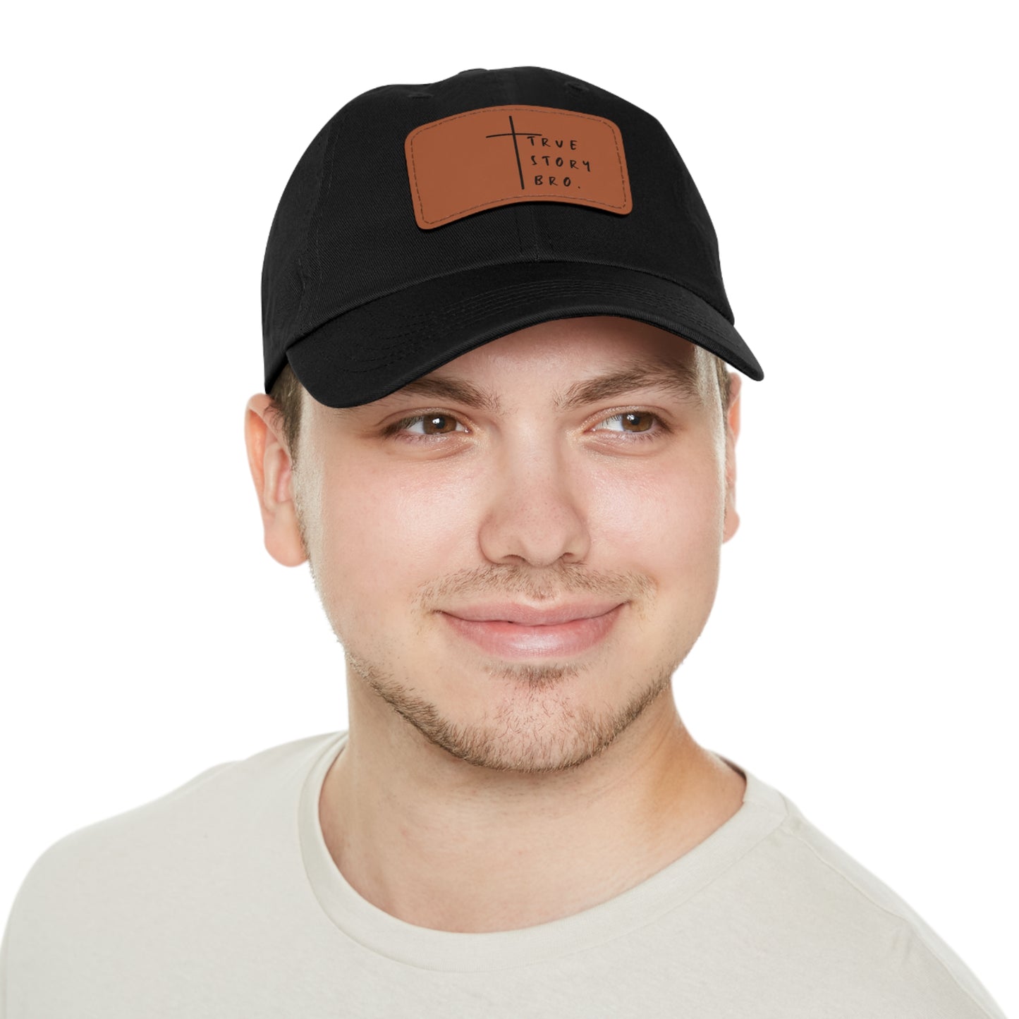 True Story Bro Leather Patch Hat