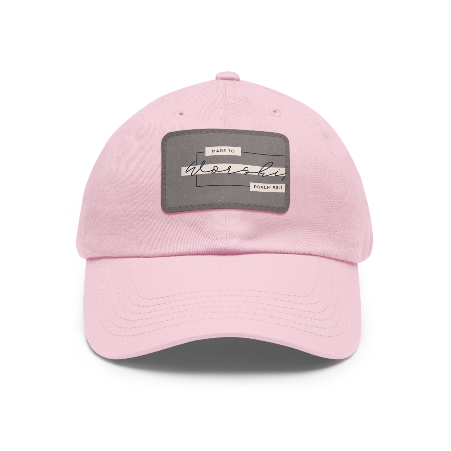 Made To Worship Leather Patch Hat