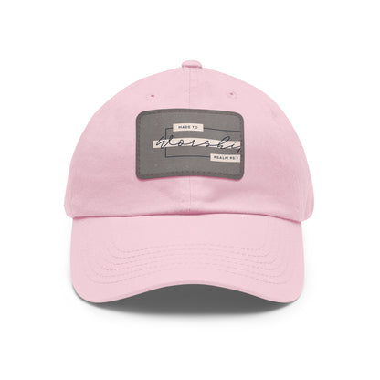 Made To Worship Leather Patch Hat