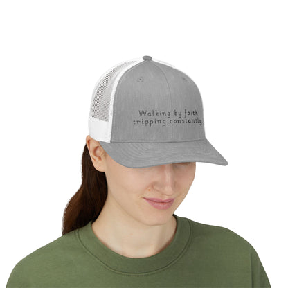 Walking By Faith Trucker Cap