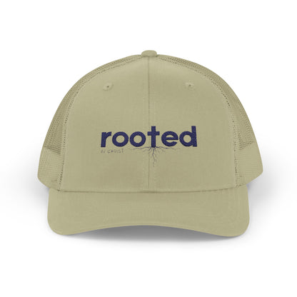 Rooted In Christ Trucker Hat