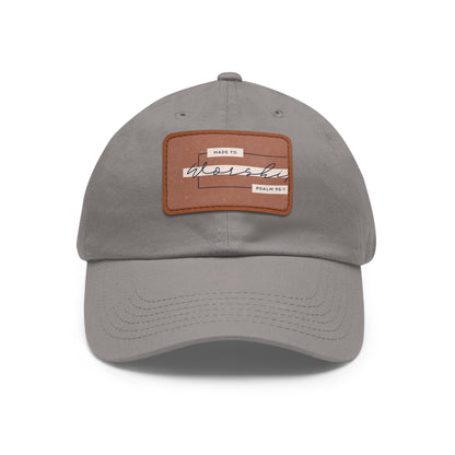 Made To Worship Leather Patch Hat