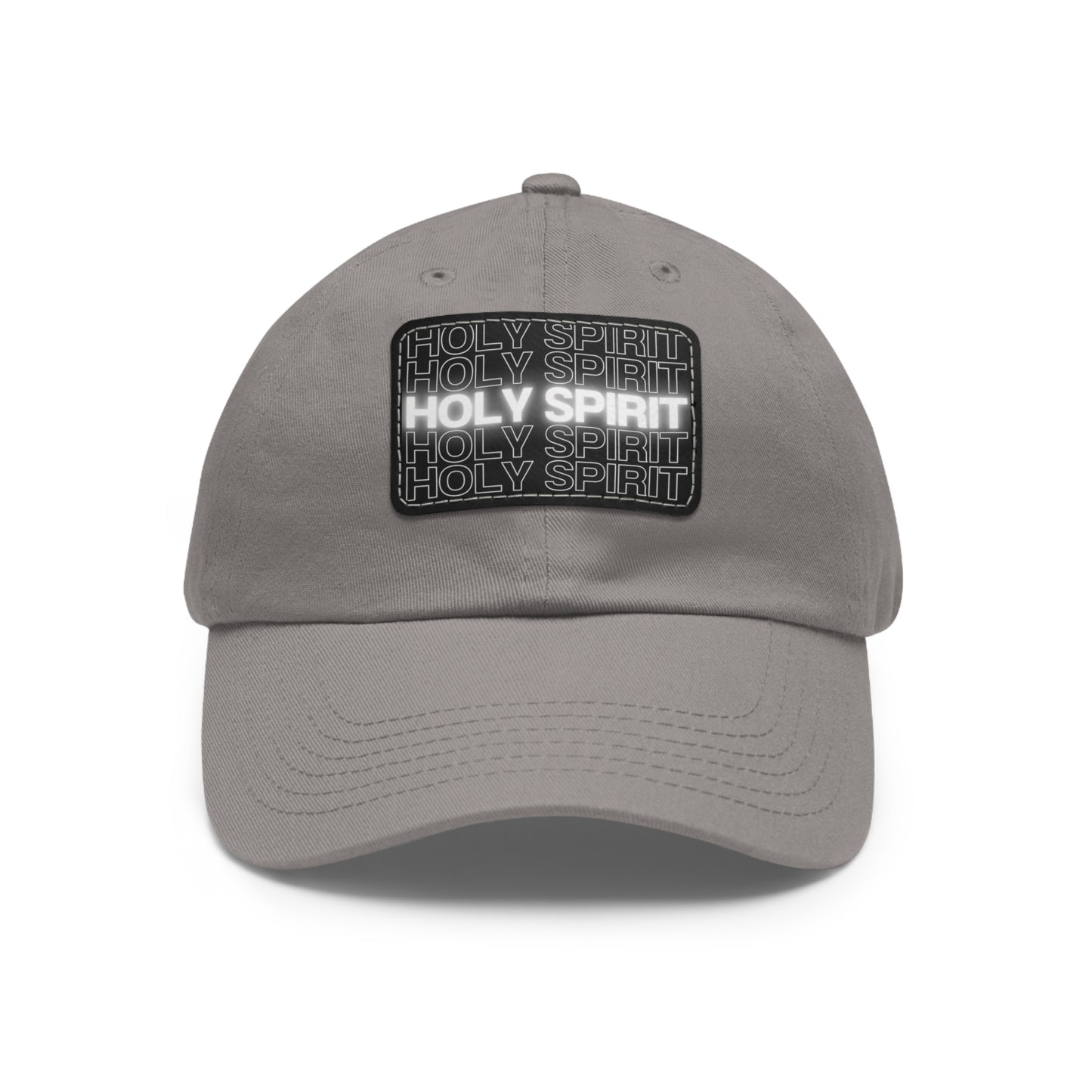 Holy Spirit Leather Patch Hat