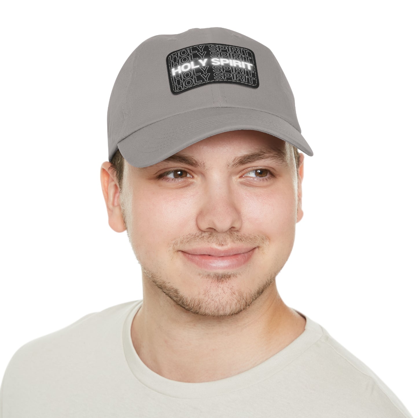 Holy Spirit Leather Patch Hat