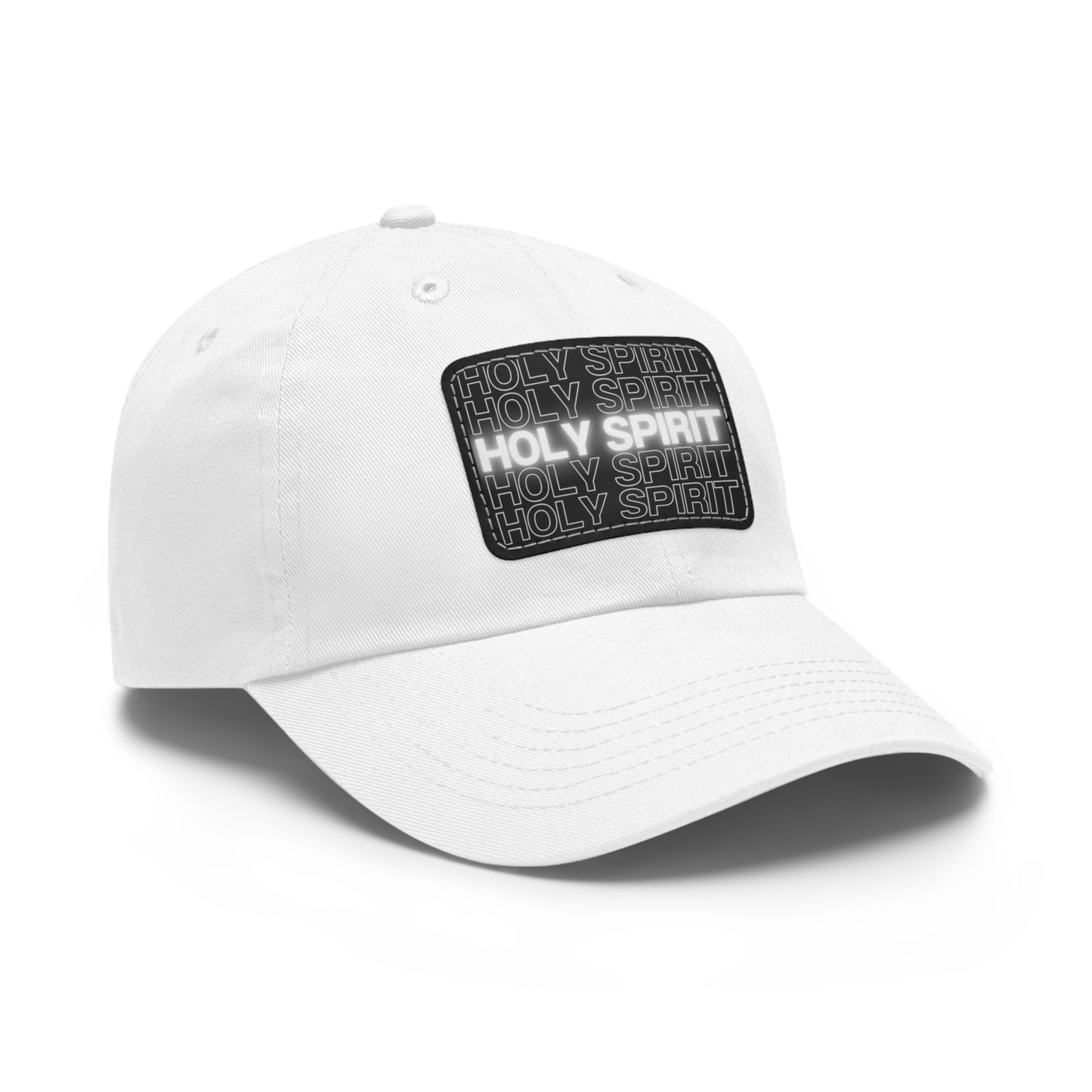 Holy Spirit Leather Patch Hat