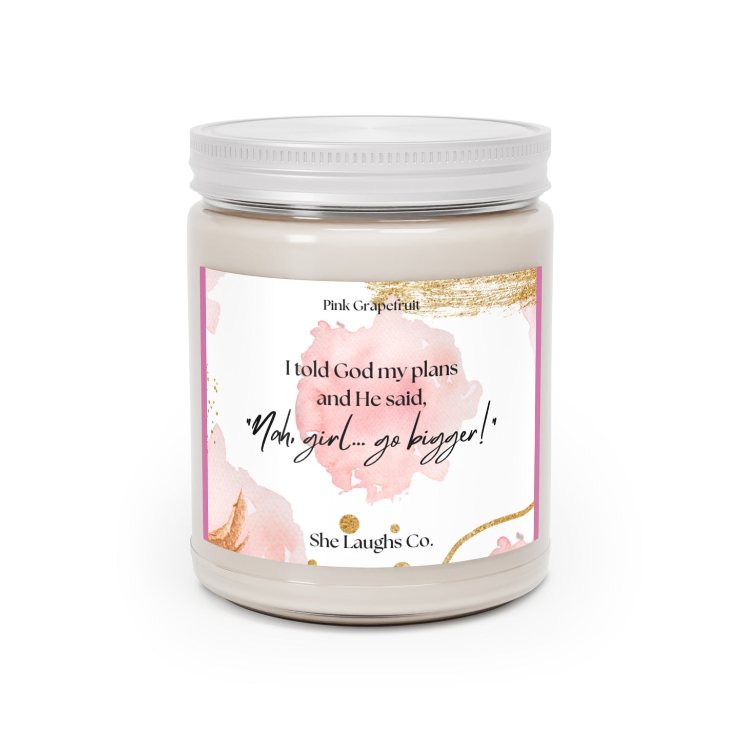 God's Plan- Pink Grapefruit Scented