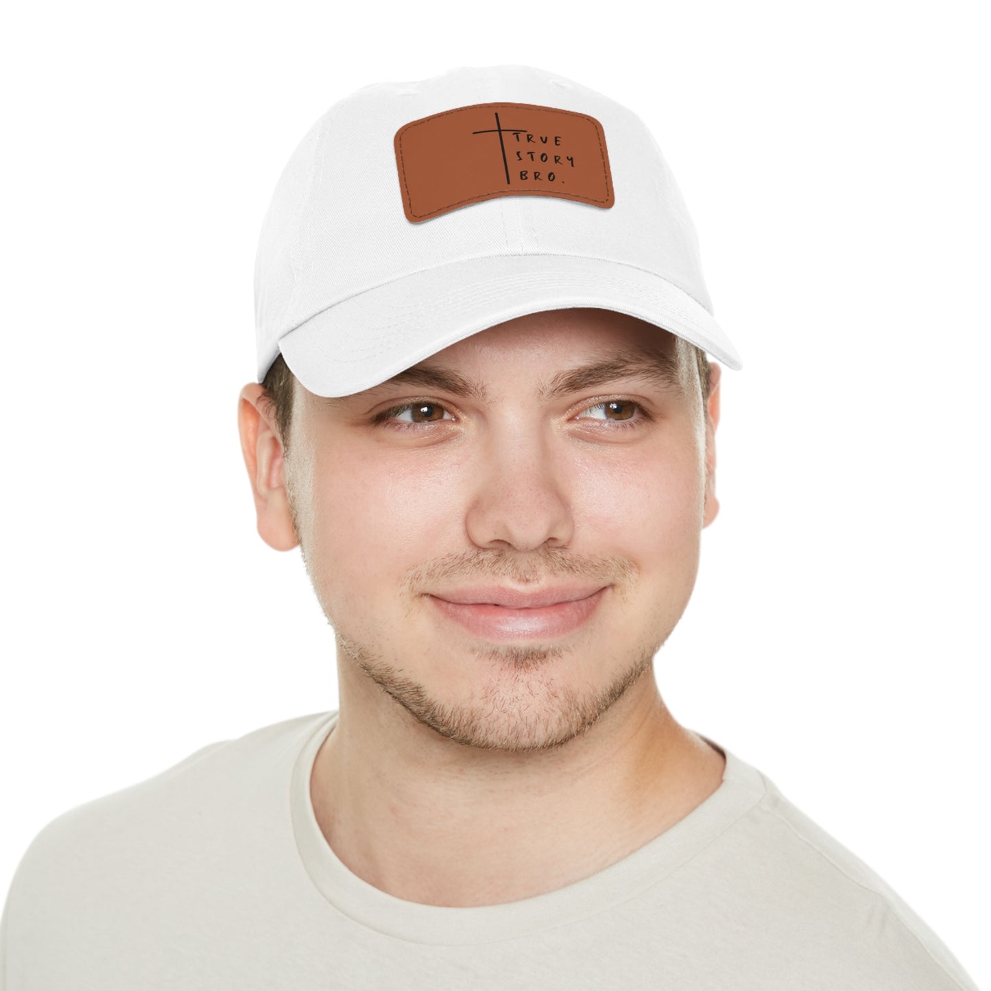 True Story Bro Leather Patch Hat